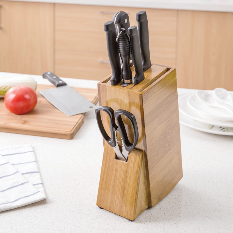 Bamboo Knife Holder